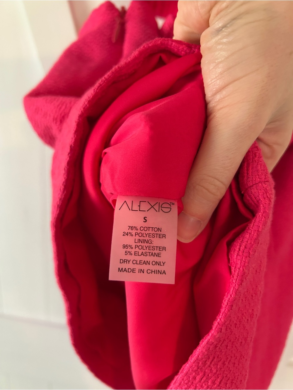 Alexis Fuchsia Pink Cutout Mini Dress - Picture 5 of 5